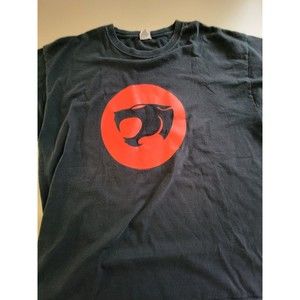 Vintage 1999 Thundercats Shirt Size XL Warner Bros Cartoon 90s Black Jerzees